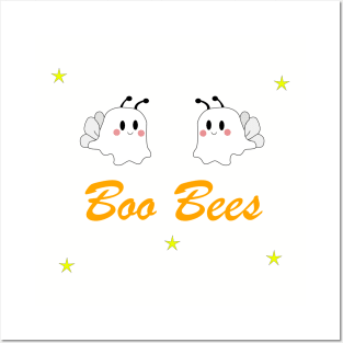 Cute Boo Bees Couples Halloween Costum Posters and Art